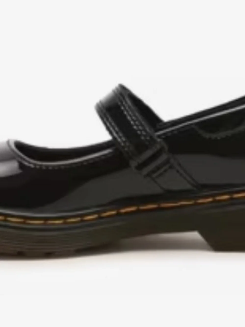 Dr. Martin Airwalk Patent Mary Jane Shoe in Black